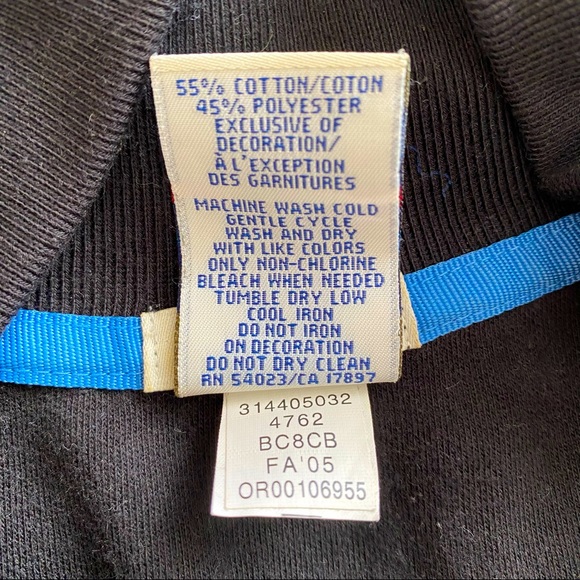 OLD NAVY Black Front Zip Fleece Varsity Jacket Size XL - Picture 5 of 5